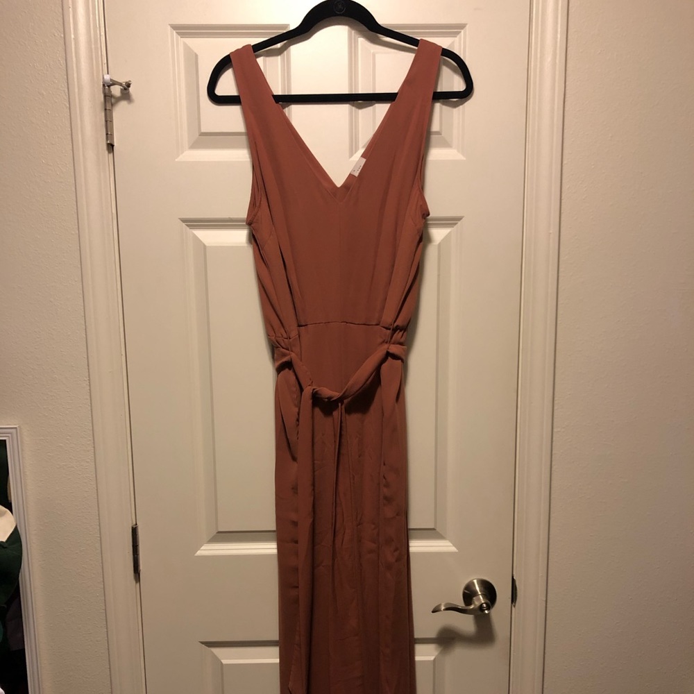 Pink jumpsuit